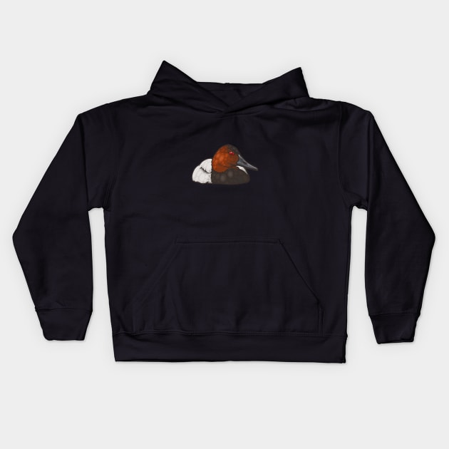 Canvasback Kids Hoodie by Ginboy